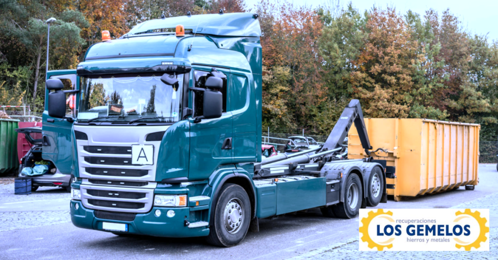 transporte de chatarras en Madrid